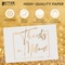 Better Office Products Thank You Cards & Envelopes, Gold Metallic Foil, Thanks a Million!, All Occasions, 36PK 64529 - alternate 6